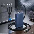 MM All-in-One Travel Power Kit - 10000mAh Powerbank & 3-in-1 Cable BLUE